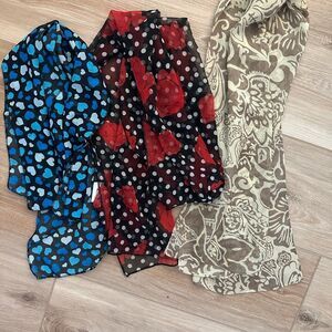 Vintage Rectangle Scarves (3)